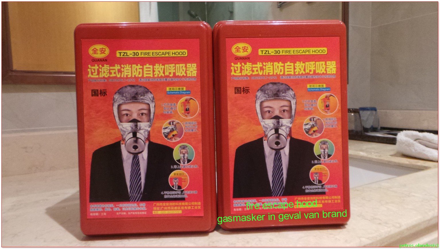 guang zhou 2019 hotel gas masks